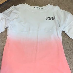 OMBRÉ PINK PULLOVER